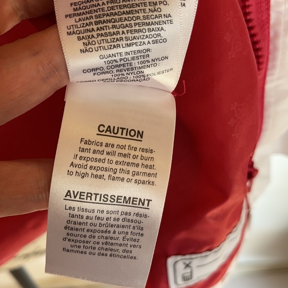 Columbia jacket 7/8 youth Coral and beige - Picture 15 of 16